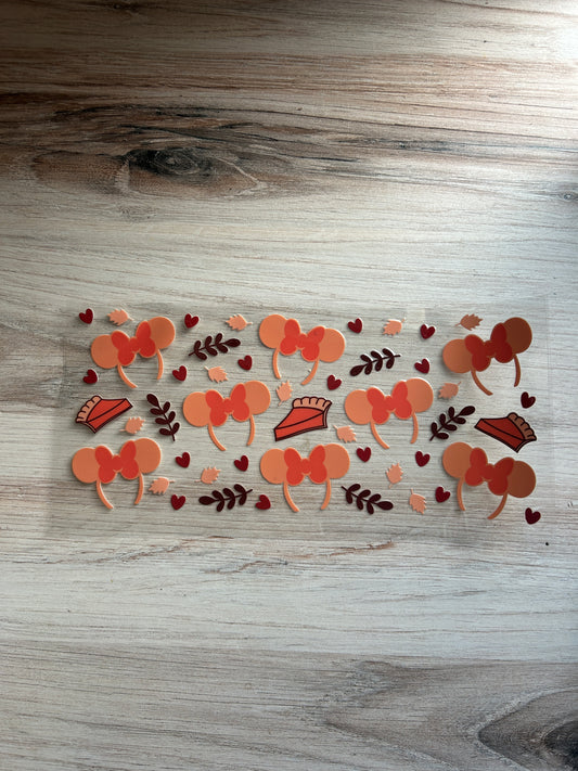 Pumpkin Pie Cup Wrap