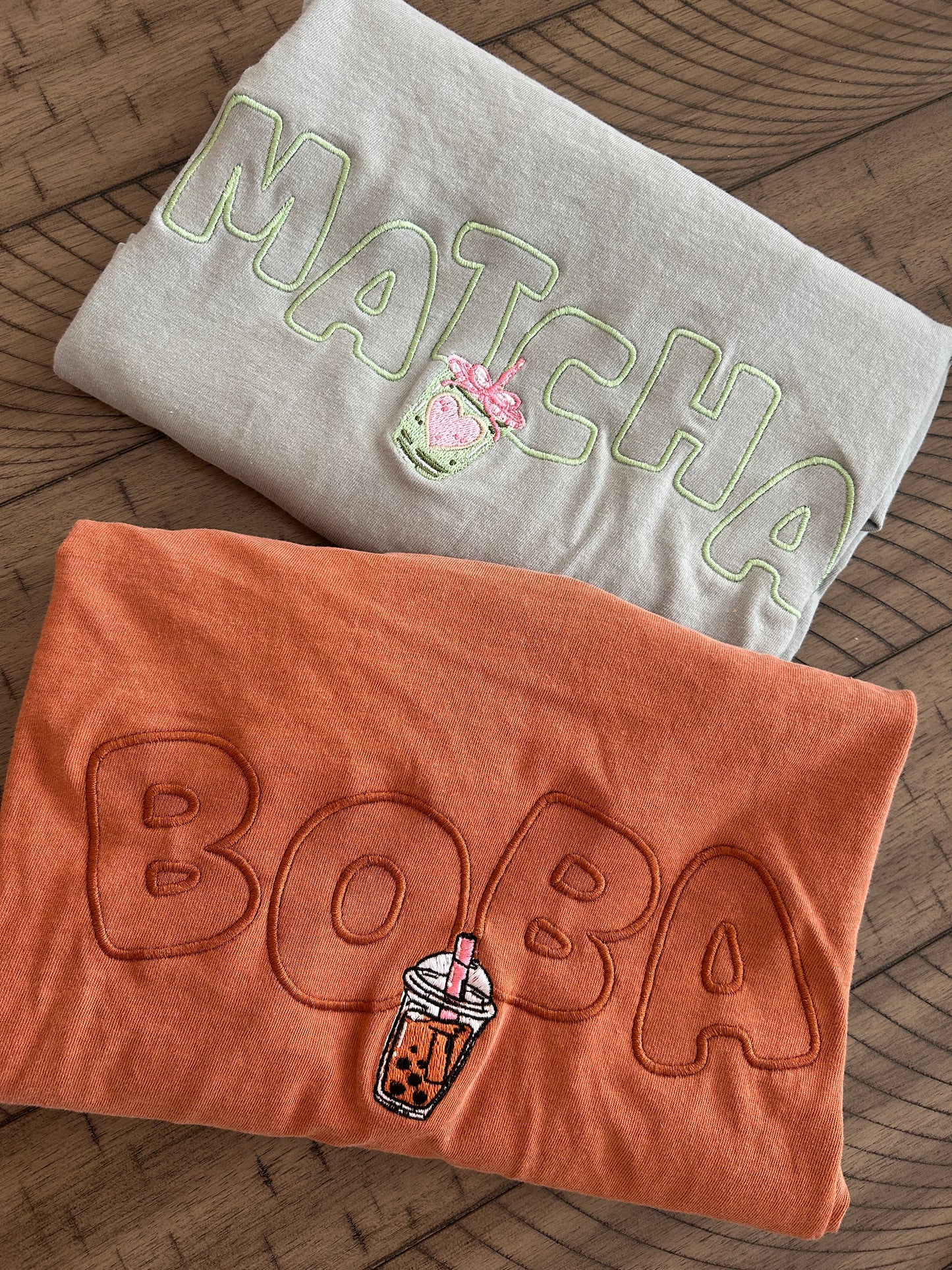 Boba Embroidered Shirt