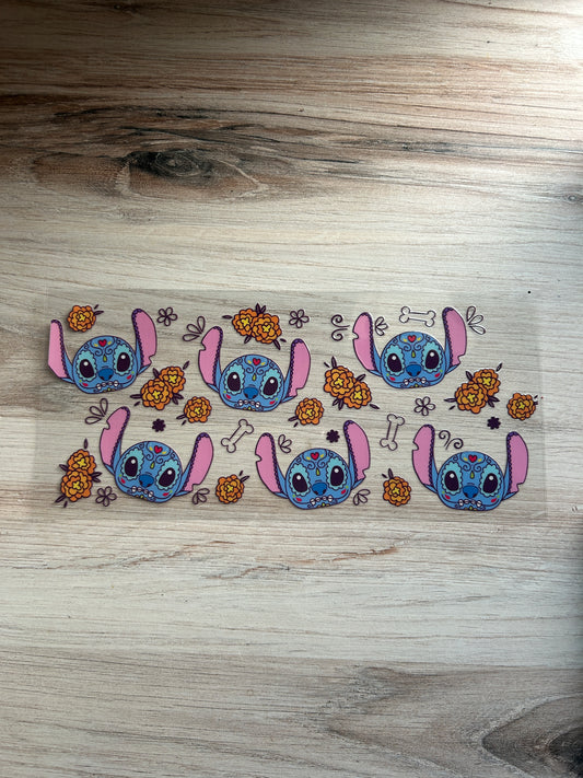 Spooky Alien Cup Wrap