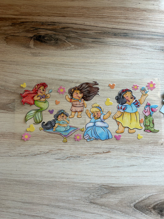 Bear Princesses Cup Wrap