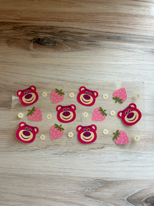 Strawberry Bear Cup Wrap