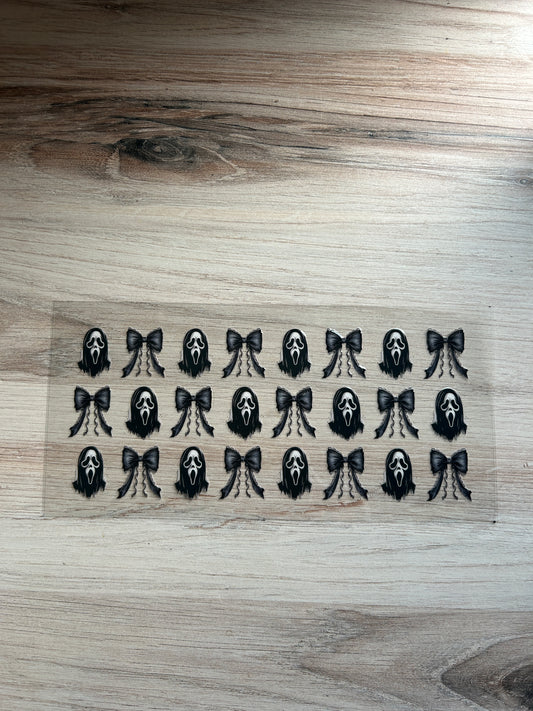 Coquette Ghostface Cup Wrap
