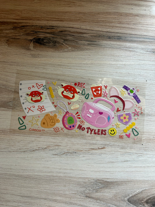 Red Panda Cup Wrap