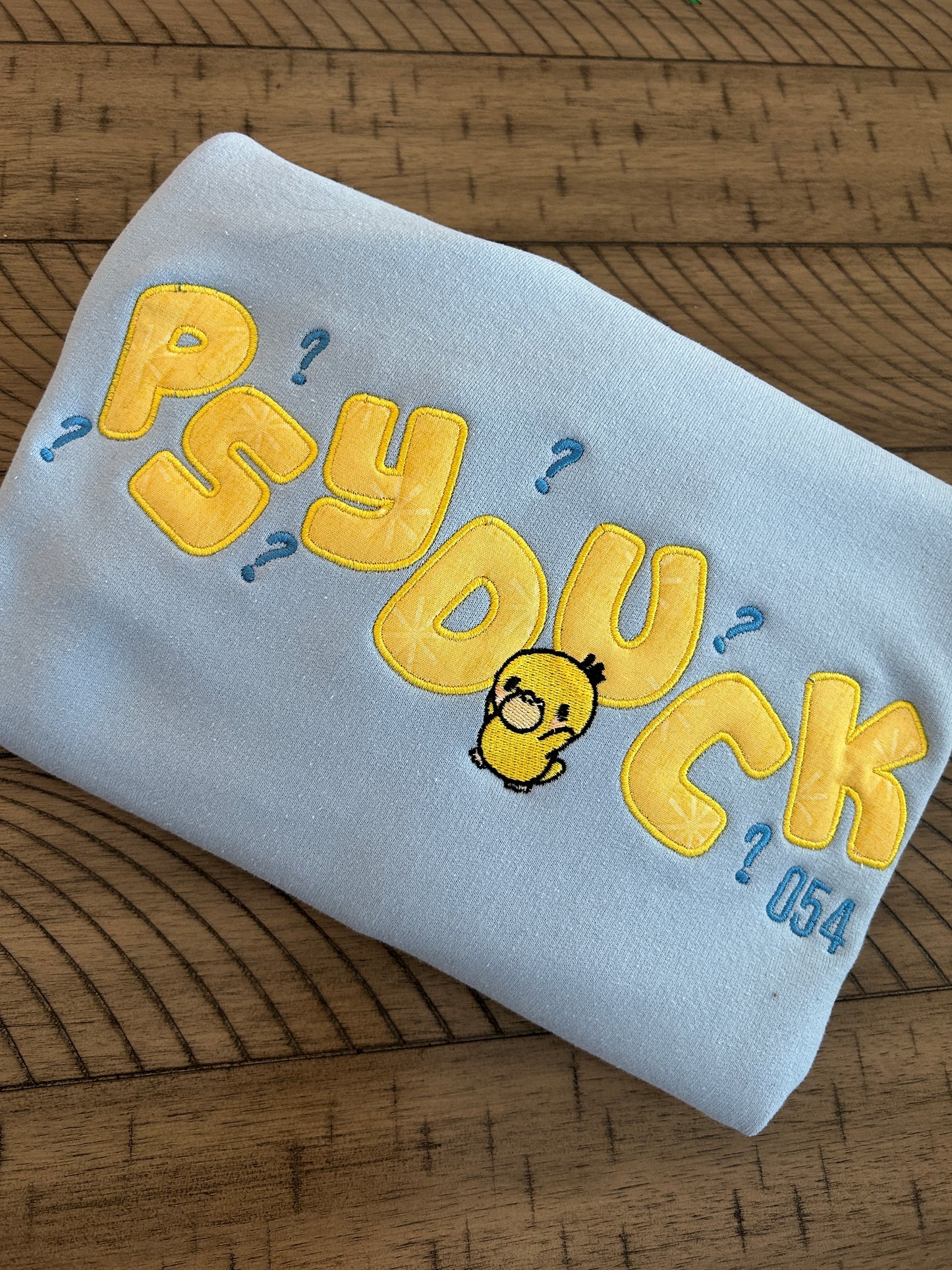 Confused Duck Embroidered Sweater