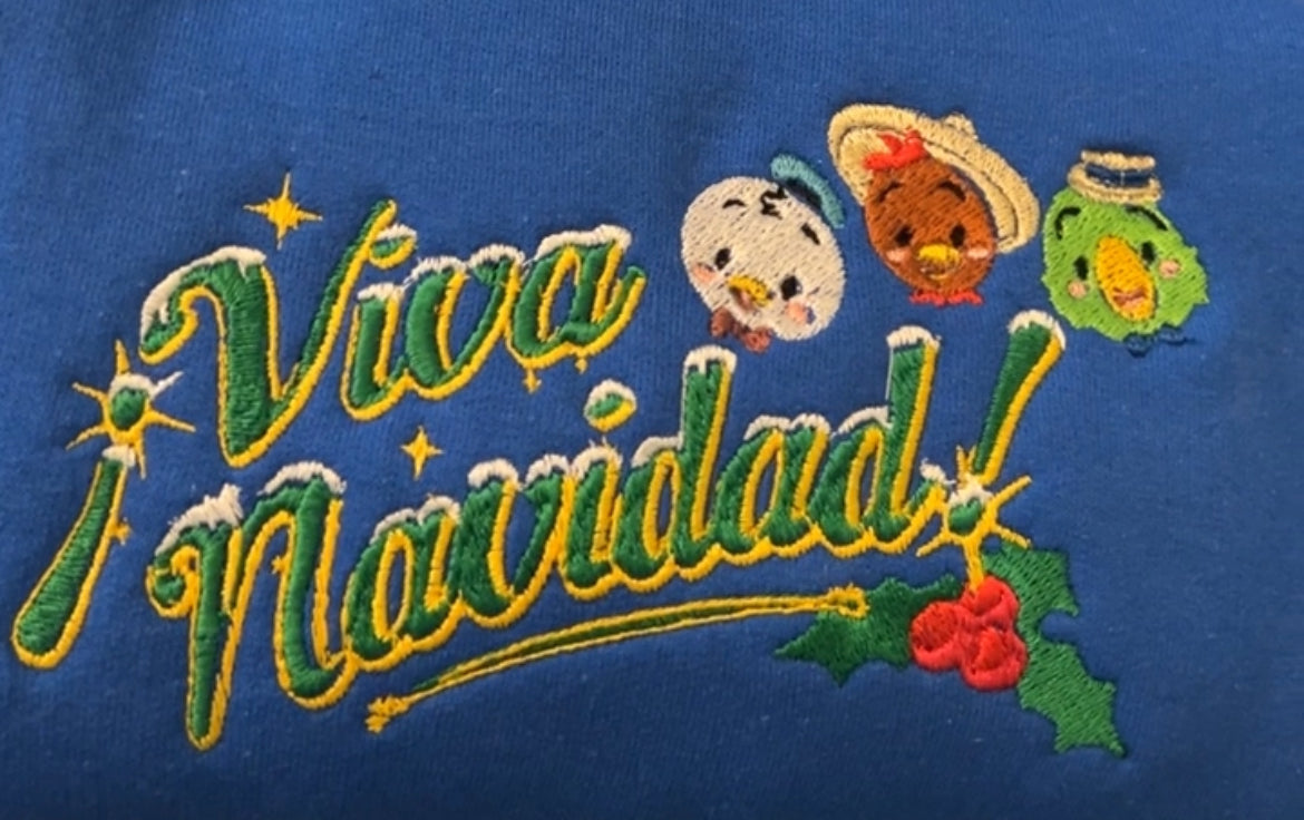 Viva Navidad Embroidered Sweater