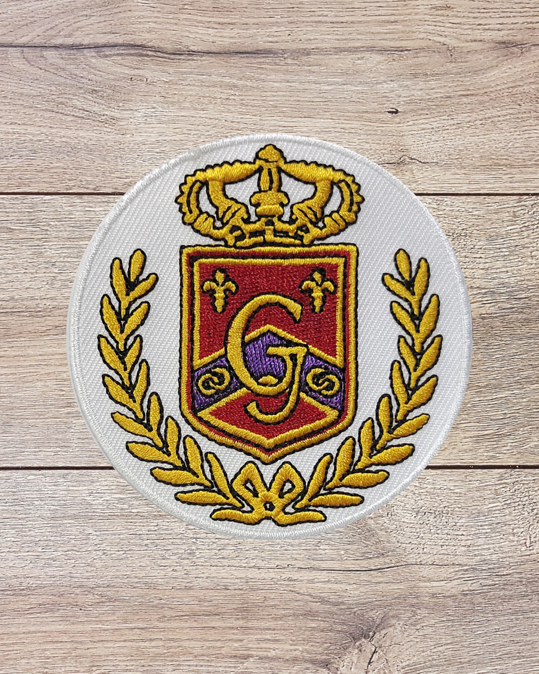 Genovia Crest Iron on Patch