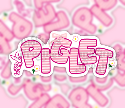 Piglet Sticker