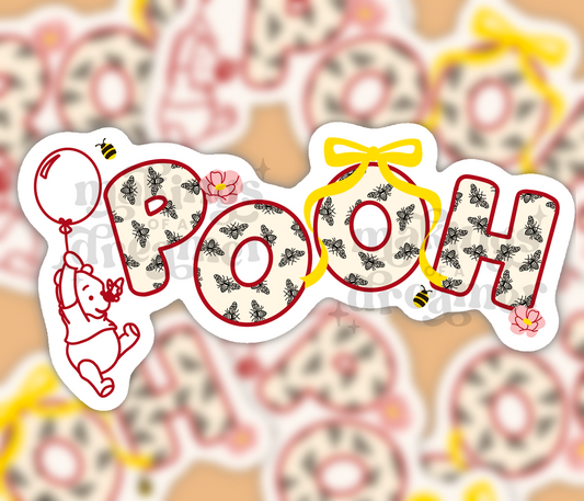 Pooh Bear Sticker