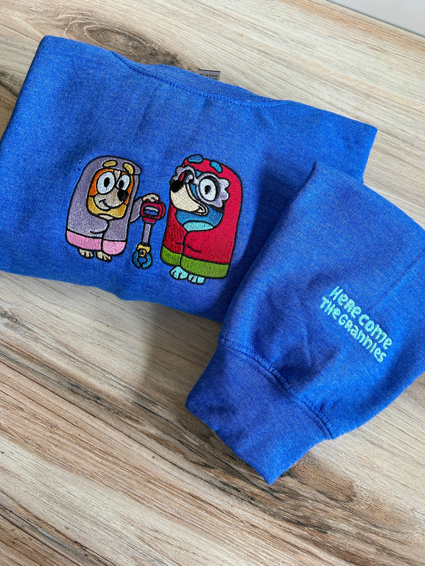 Grannies Embroidered Sweater