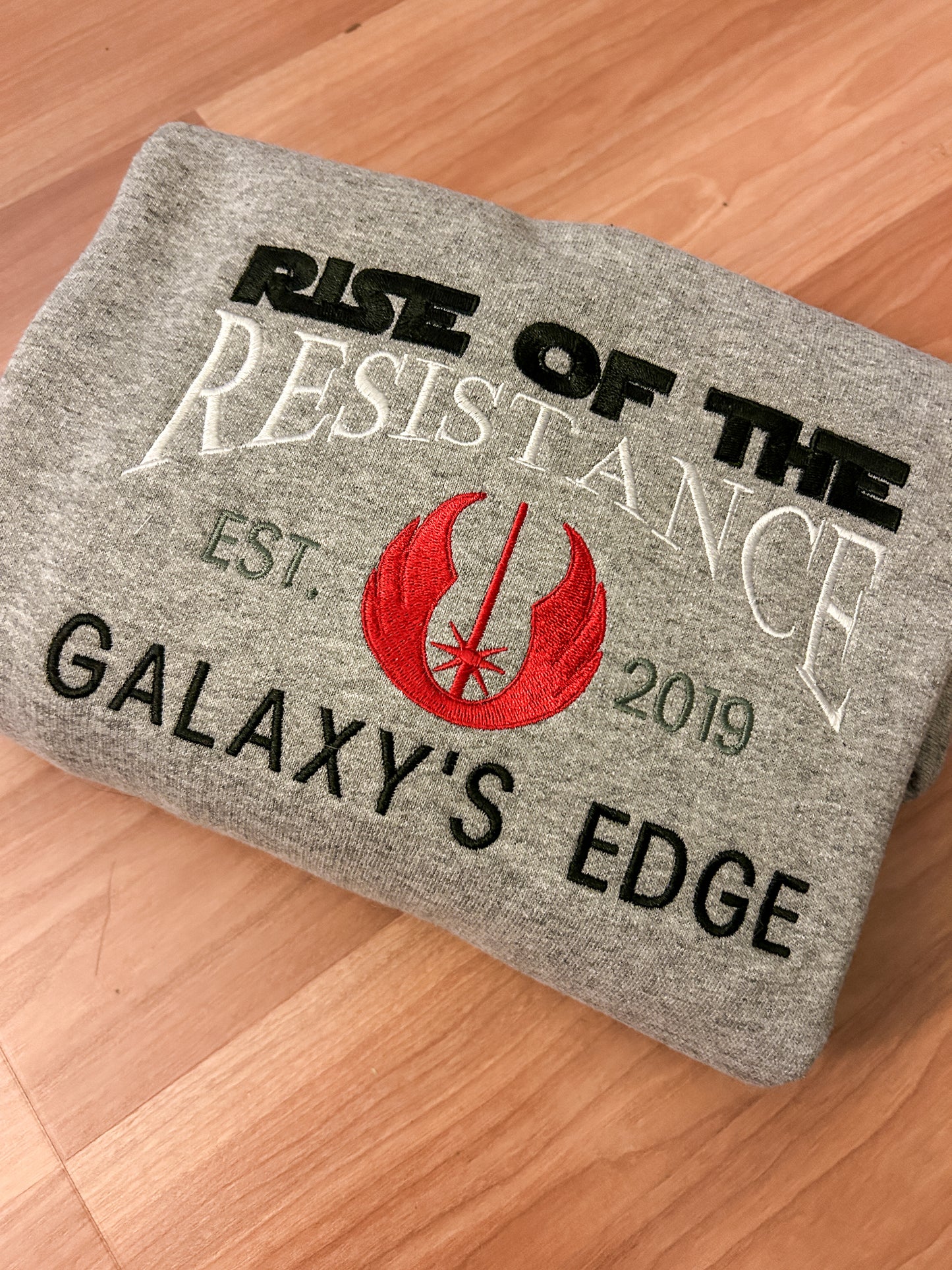 Rise of the Resistance Embroidered Sweater
