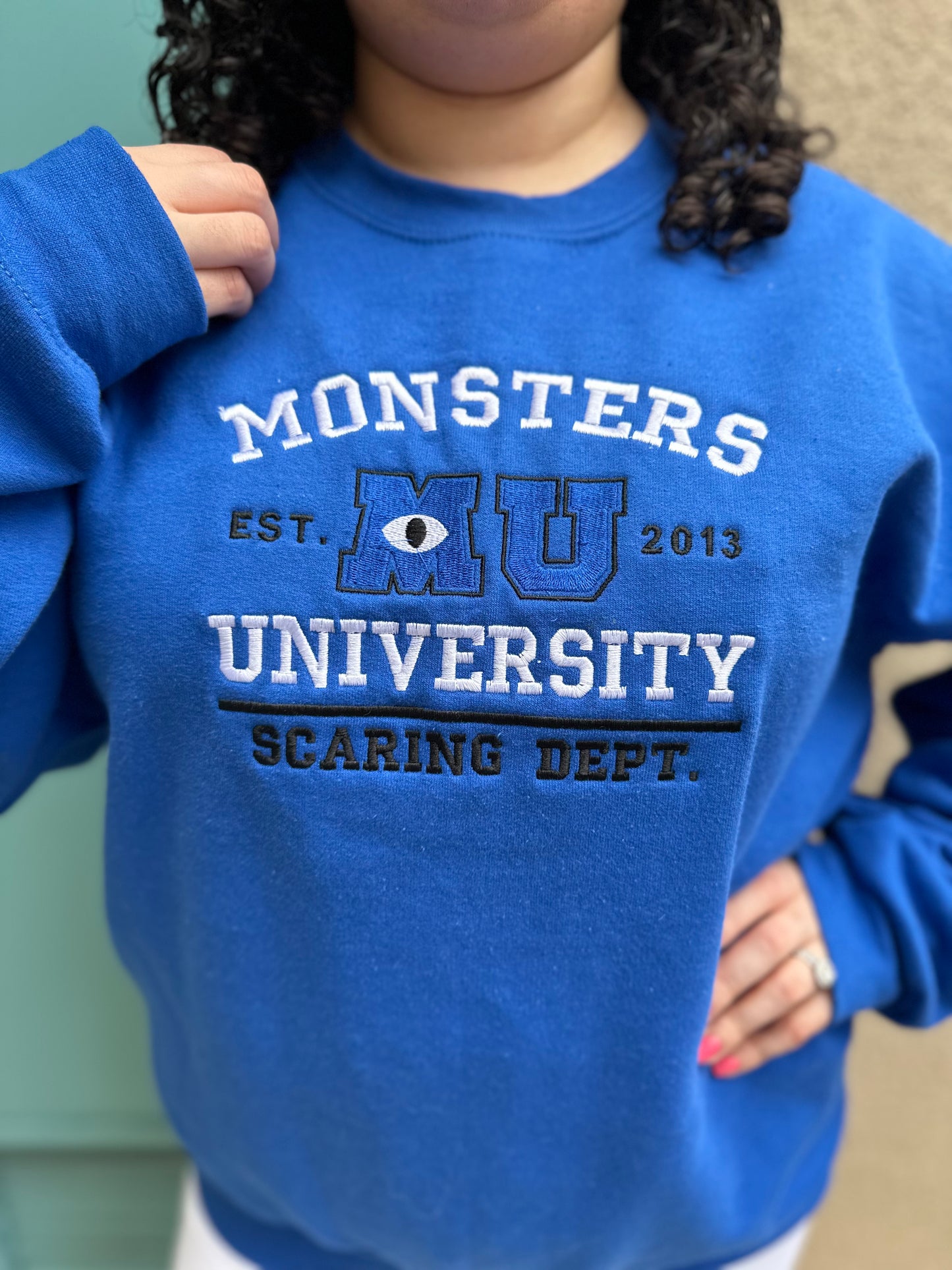 Monsters Uni Embroidered Sweater