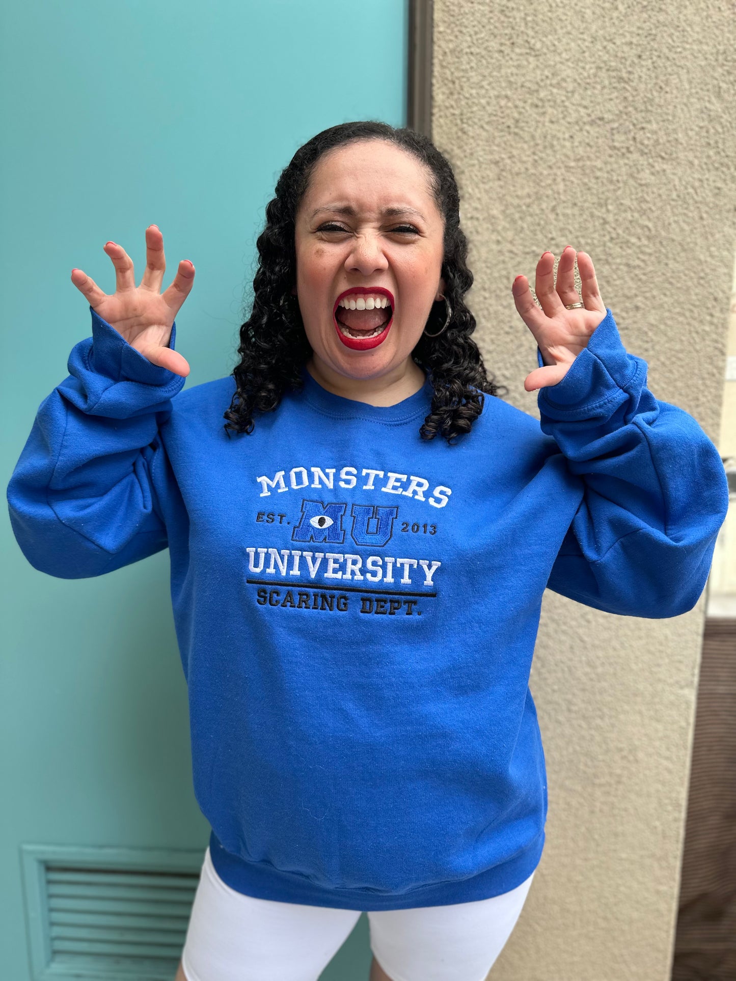 Monsters Uni Embroidered Sweater