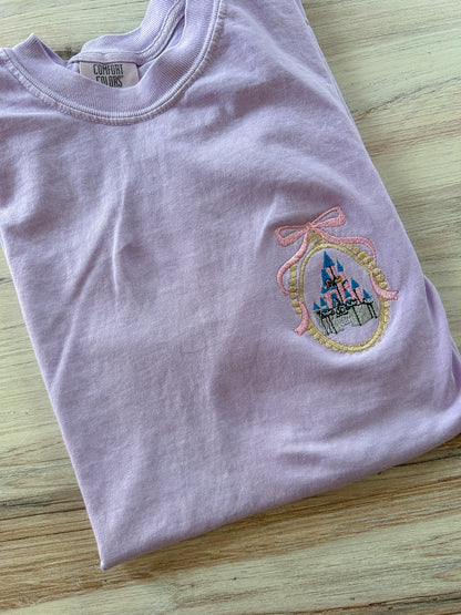 Castle Locket Embroidered Shirt