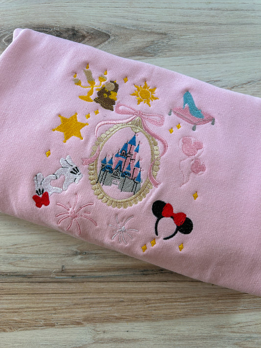 Magic Confetti Locket Embroidered Sweater