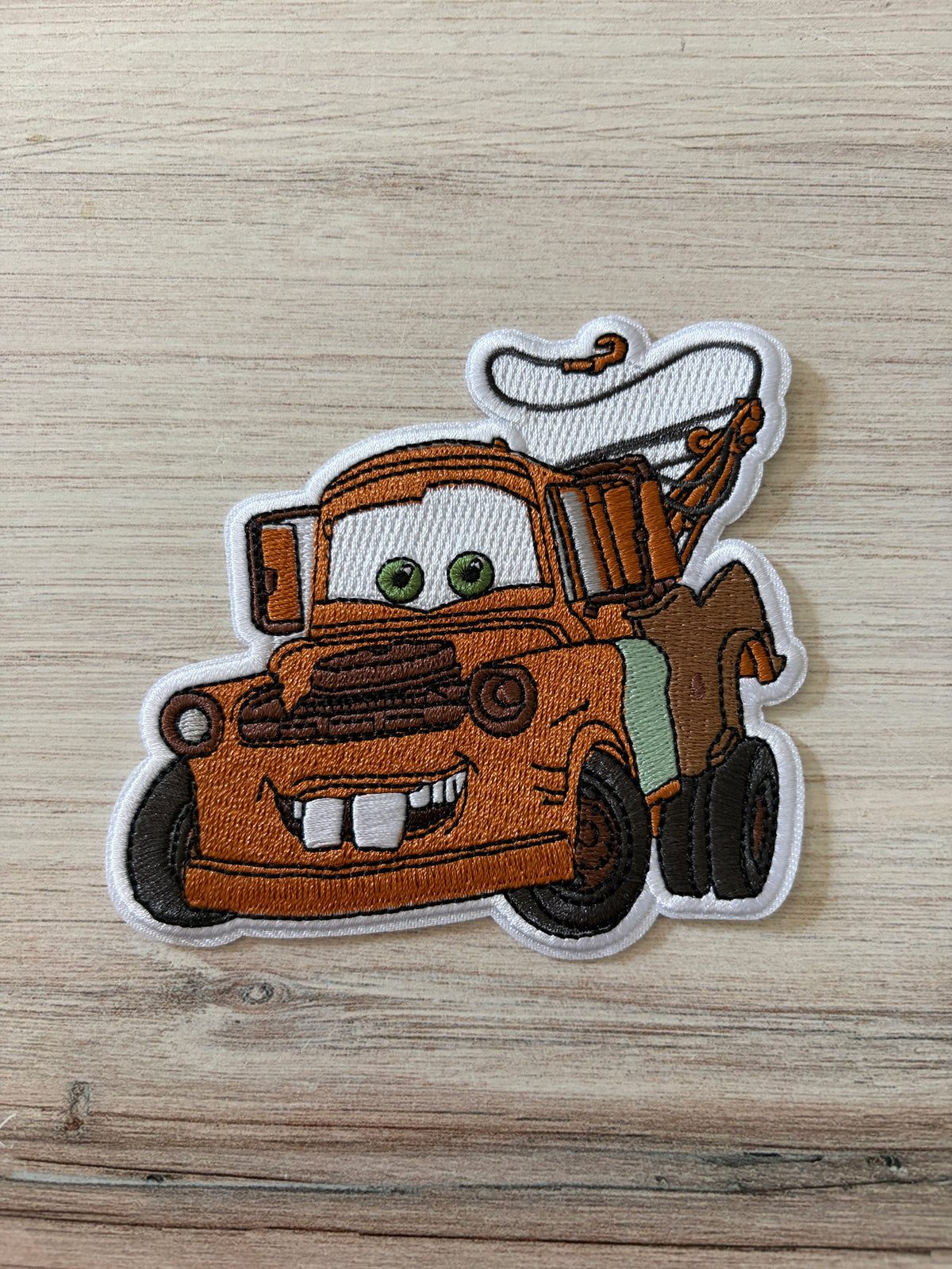 Tow Truck Best Friend Car Iron On Patch