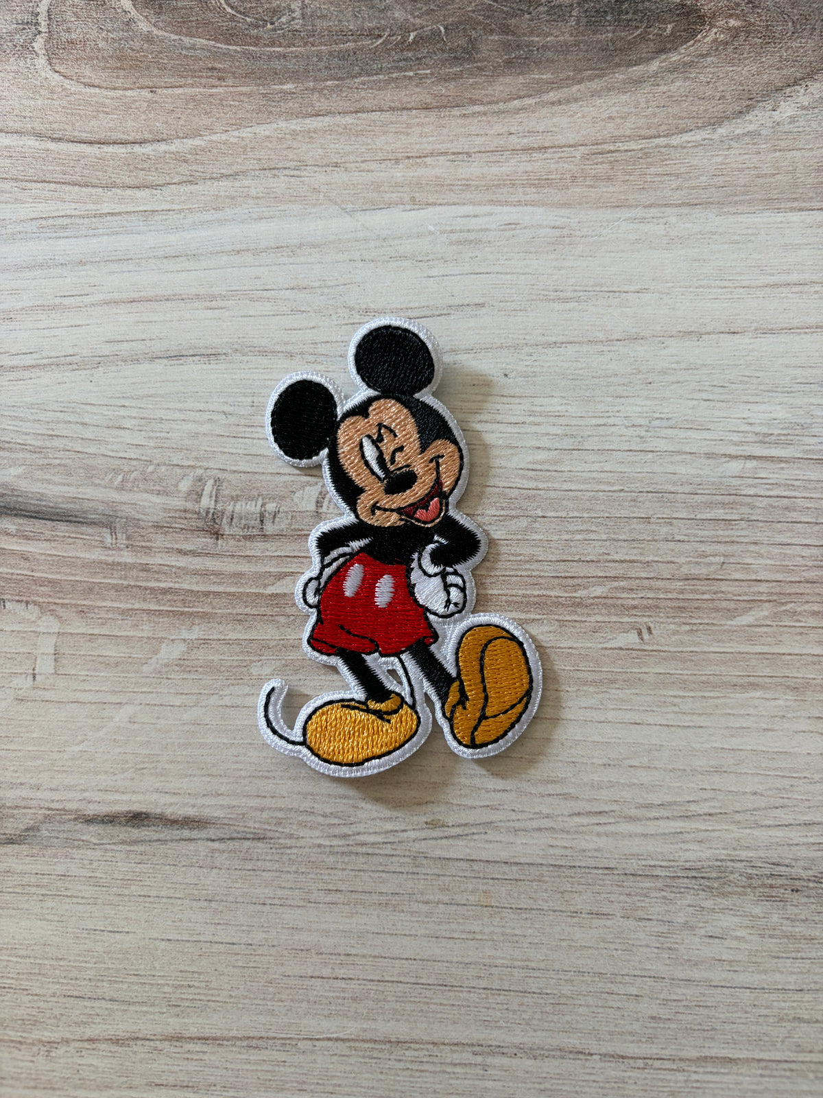 Main Mouse Iron on Patch