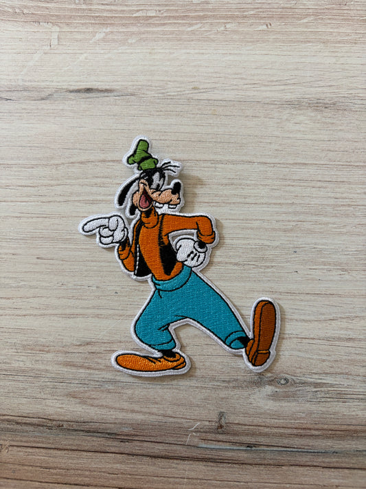 Goofy Cartoon Iron on Patch