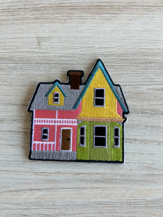 Adventure House Iron on Patch