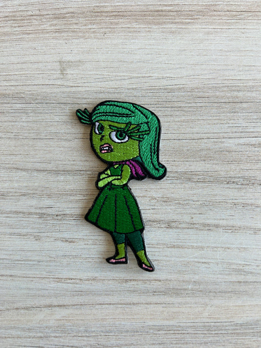 Disgust Emotion Iron on Patch