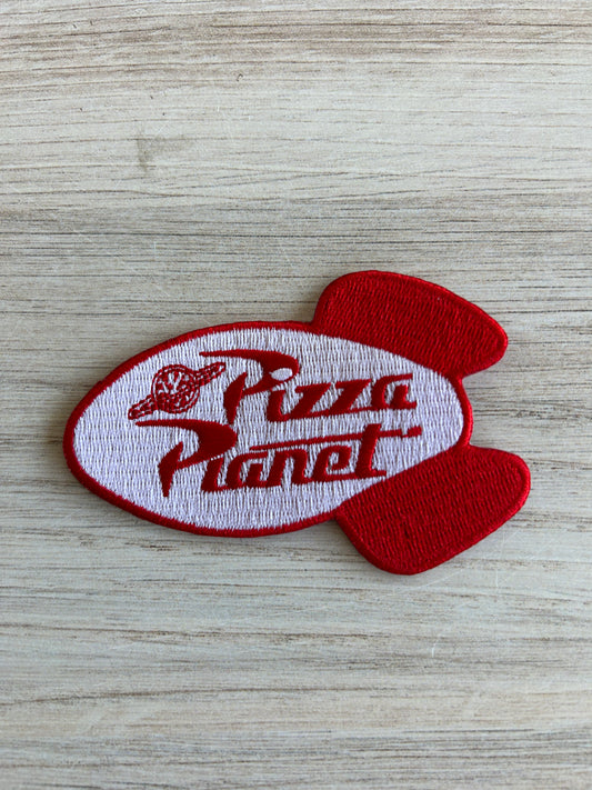 Pizza Planet Iron on Patch