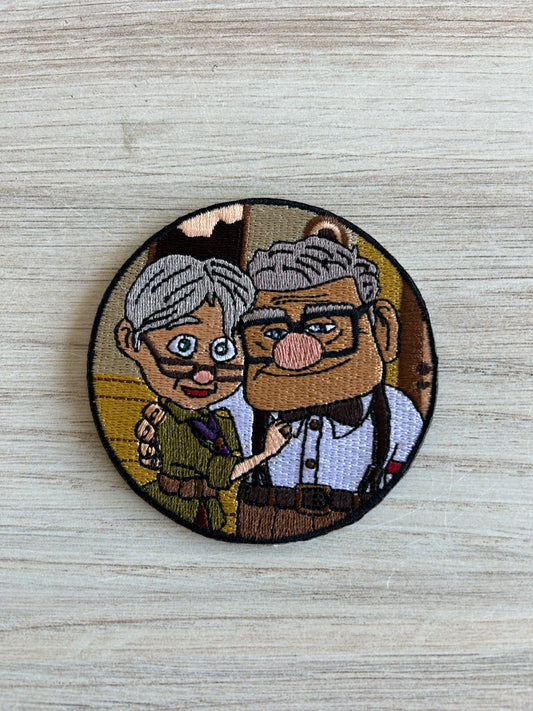 Adventure Couple Iron on Patch