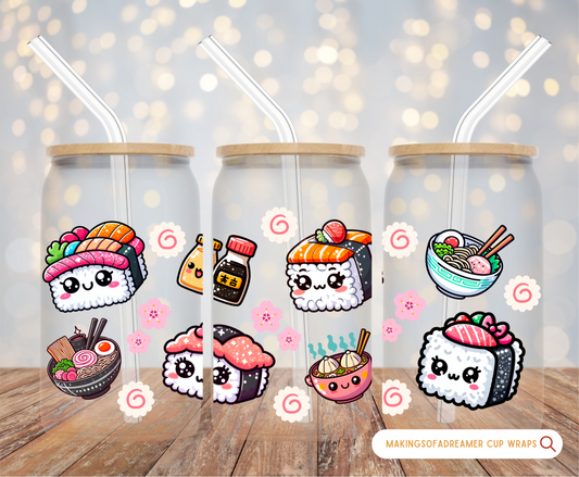 Sushi Cuties Cup Wrap