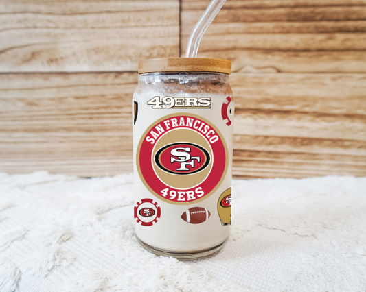 Niners Glass Cup