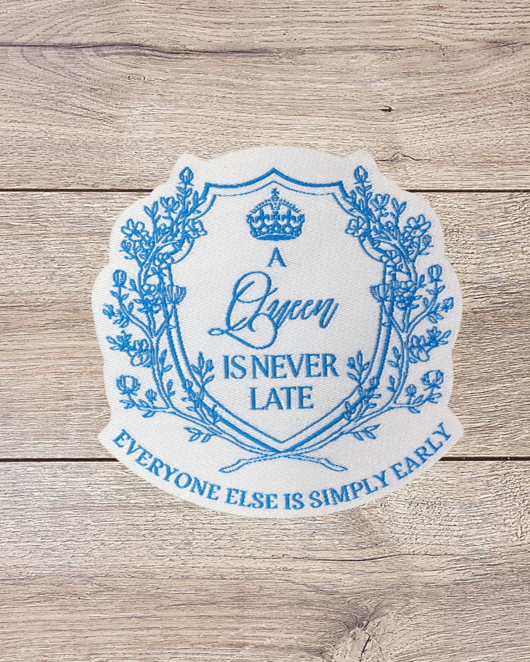 Queen Iron on Patch