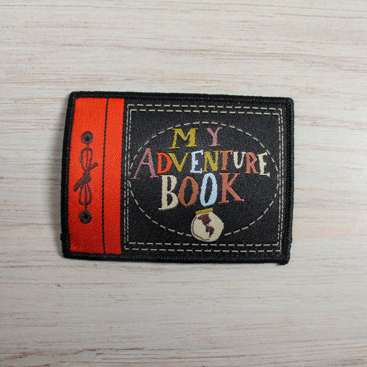 Adventure Book Iron on Patch