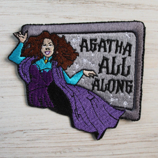 Agatha All Along Iron on Patch