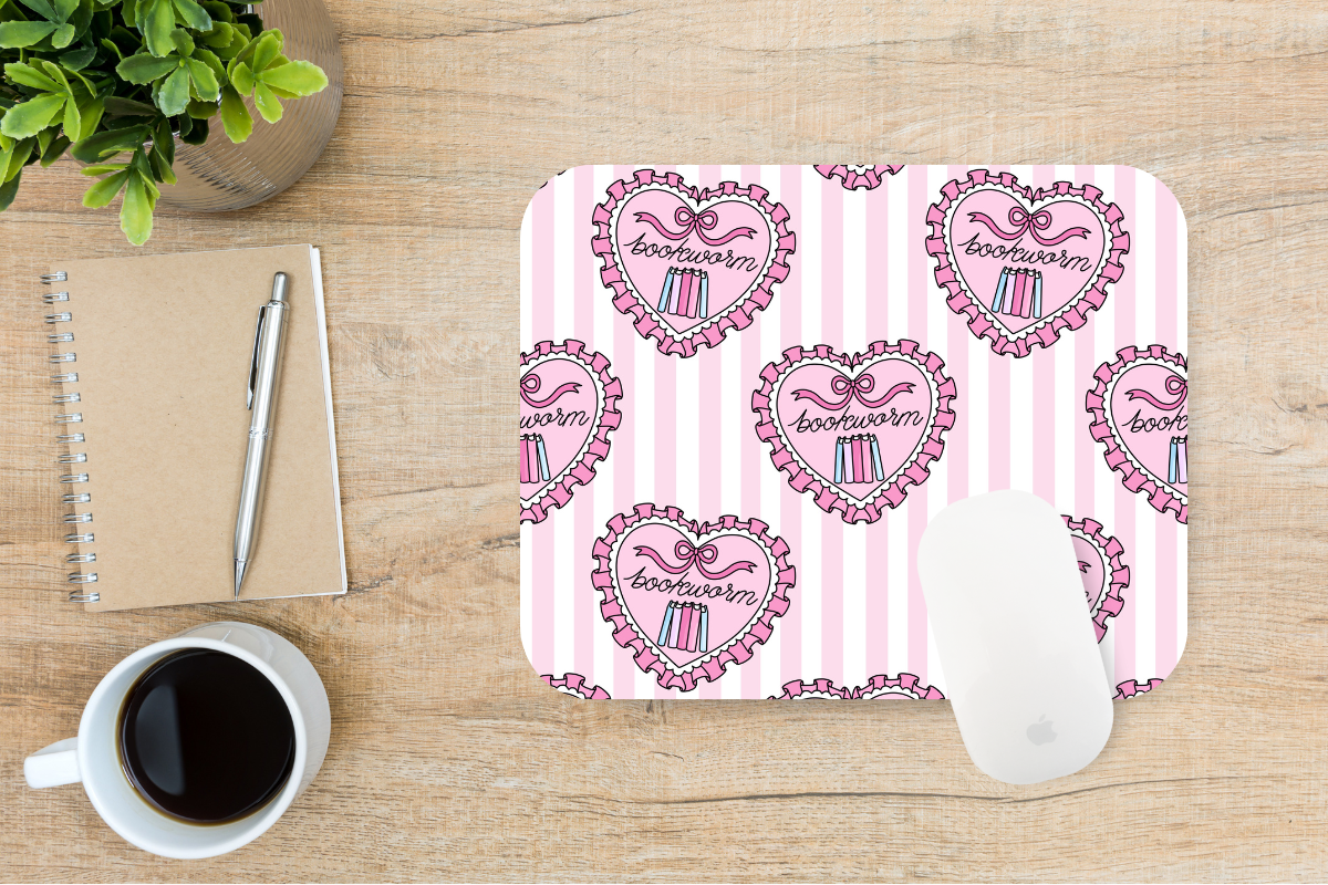 Bookworm Mouse Pad