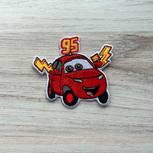 Cars Biggest Fan Iron on Patch