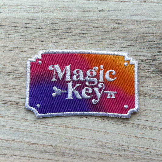 Magic Key Iron on Patch