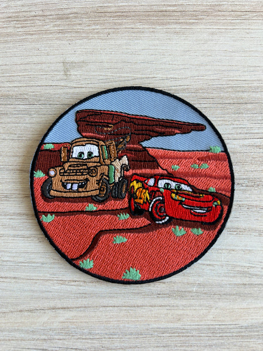 Car Besties Iron on Patch