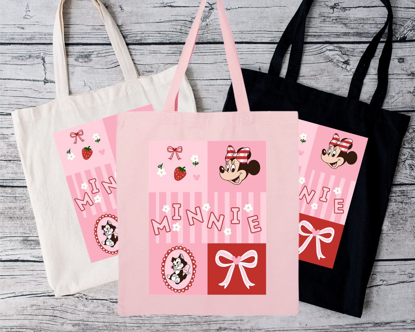 Minnie Block Tote Bag