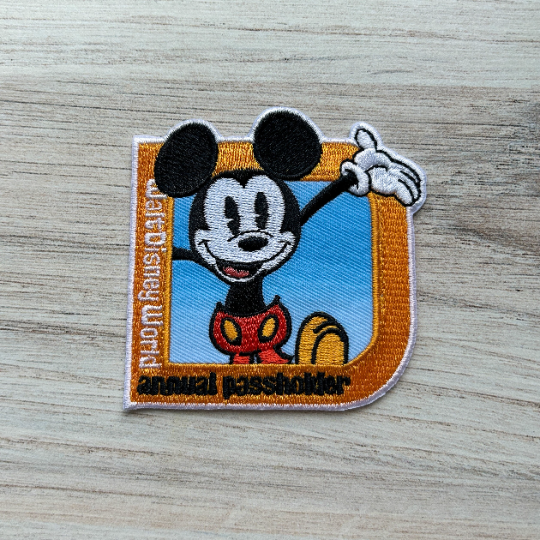 Magical World Pass Holder Iron on Patch